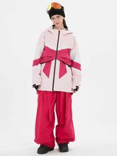 Trajes de snowboard holgados, cálidos, impermeables, retro, para exteriores, para mujer